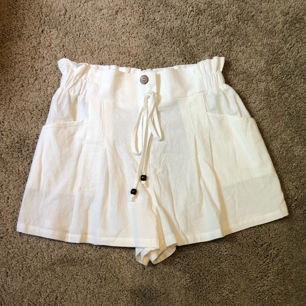 ⚡️3 FOR $20 SHEIN white shorts